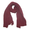 Nirvanna Designs Air Wrap Scarf In Red