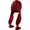 Nirvanna Designs Alex Hat In Burgundy