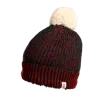 Nirvanna Designs Allen Pom Hat In Burgundy