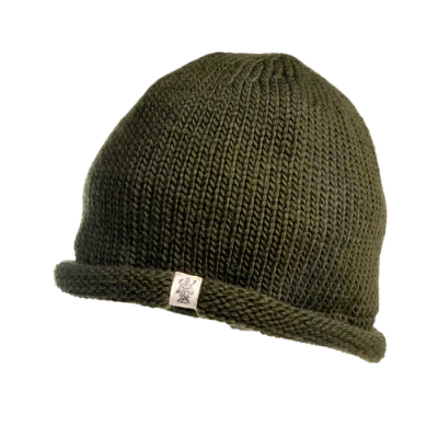 Nirvanna Designs Baxter Hat In Olive