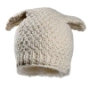 Nirvanna Designs Bear Ear Beanie In White