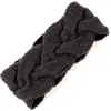 Nirvanna Designs Braided Headband In Gray