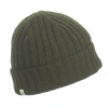 Nirvanna Designs Clyde Rib Fold Cap In Olive