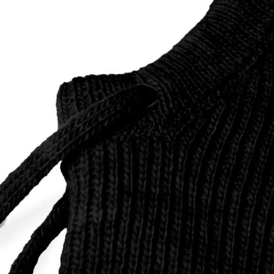 Nirvanna Designs Cozy Hood In Black