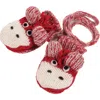 Nirvanna Designs Cute Monkey Mittens-red In Red