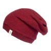 Nirvanna Designs Dekalb Slouch In Burgundy