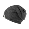 Nirvanna Designs Dekalb Slouch In Charcoal