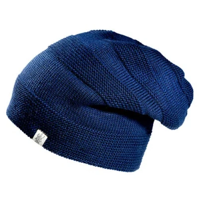 Nirvanna Designs Edgar Slouch In Blue