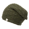Nirvanna Designs Elevated Slouch Hat In Olive