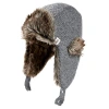 Nirvanna Designs Fern Hat In Gray