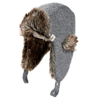 Nirvanna Designs Fern Hat In Gray