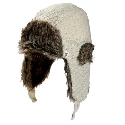 Nirvanna Designs Fern Hat In White