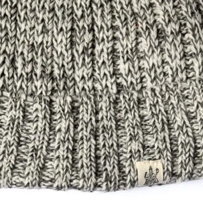 Nirvanna Designs Grid Hat In Gray