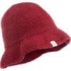 Nirvanna Designs Joplin Sun Hat In Burgundy