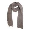 Nirvanna Designs Laurent Scarf In Cocoa