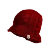 Nirvanna Designs Nostrand Hat In Burgundy