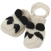 Nirvanna Designs Panda2 Mittens In White