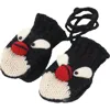 Nirvanna Designs Penguin Mittens In Black
