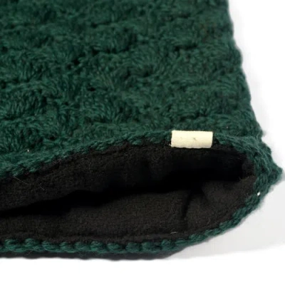 Nirvanna Designs Puff Beanie In Green