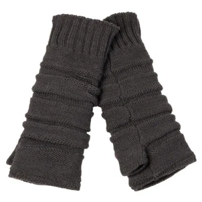 Nirvanna Designs Reverse Step Handwarmers In Gray
