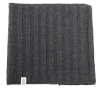 Nirvanna Designs Ribbed Neckwarmers In Gray