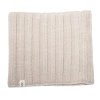 Nirvanna Designs Ribbed Neckwarmers In Sand