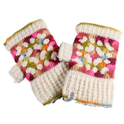 Nirvanna Designs Ryan Handwarmers In Multi