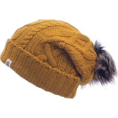 Nirvanna Designs Sugar Sugar Slouch In Honey