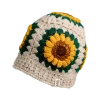 Nirvanna Designs Sunflower Sun Hat In Linen