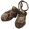 Nirvanna Designs Turtle Mittens In Brown