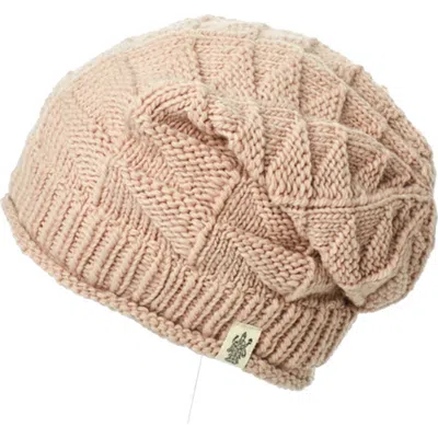 Nirvanna Designs Wave Slouch In Pink Quartz