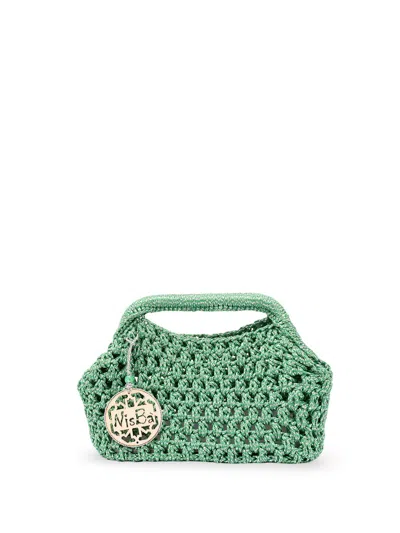 Nisbà Clutch Lurex In Green