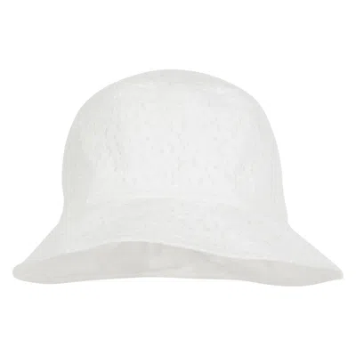 Nish Niche Women's White Cosmo Reversable Bucket Hat