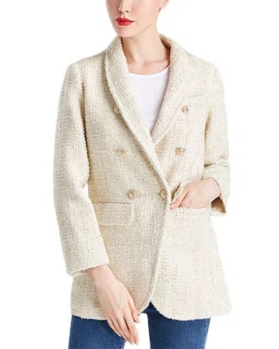 Nisha Outi Wool Short Coat In Neutral