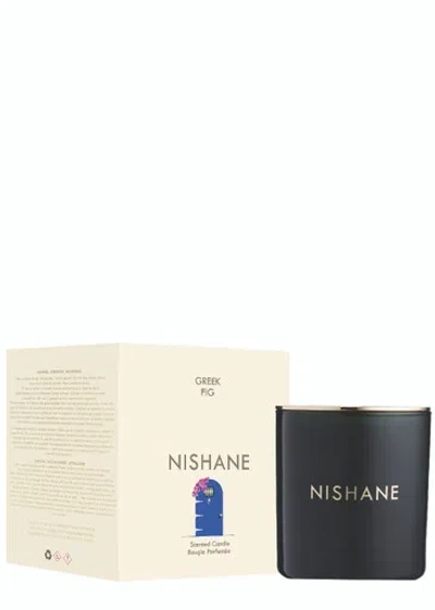 Nishane Greek Fig Candle 300g In Black