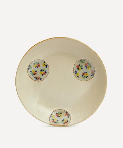 Nishikawa Floral Plate In Multi
