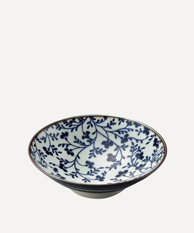 Nishikawa Floral Vine Bowl In Blue