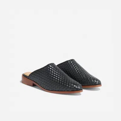 Nisolo Ama Woven Mule Woven Black