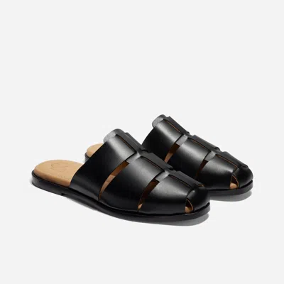 Nisolo Anita Fisherman Mule Black