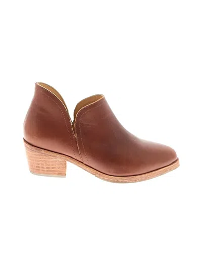 Pre-owned Nisolo Ankle Boots In Brown