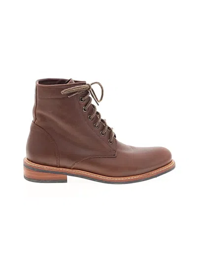 Pre-owned Nisolo Ankle Boots In Brown