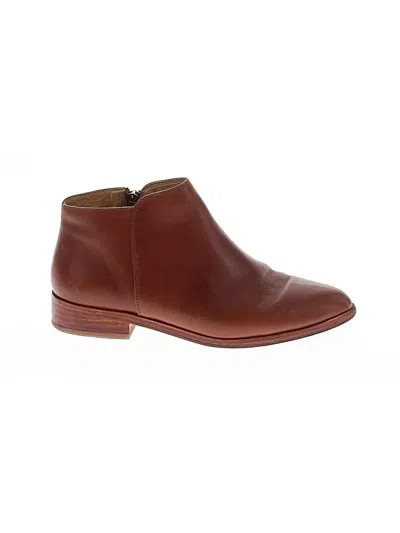 Pre-owned Nisolo Ankle Boots In Brown