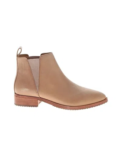 Pre-owned Nisolo Ankle Boots In Tan