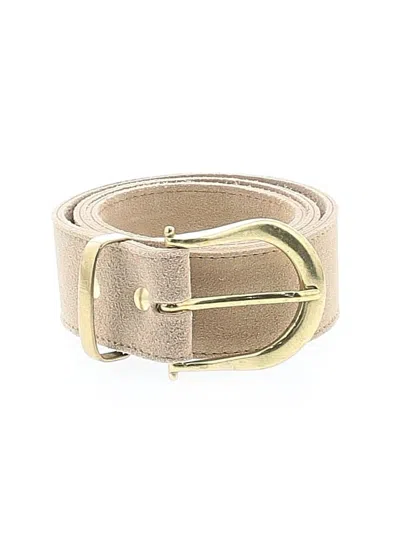 Pre-owned Nisolo Belt In Tan