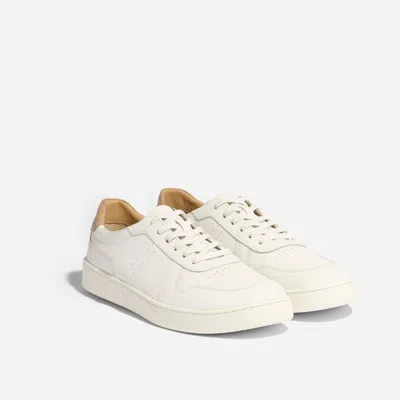 Nisolo Bria Go-to Court Sneaker White In Multi