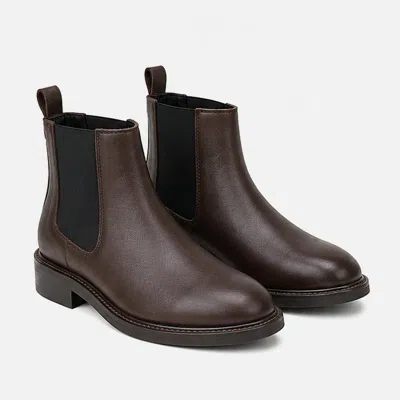 Nisolo Cara Chelsea Boot Chocolate Brown