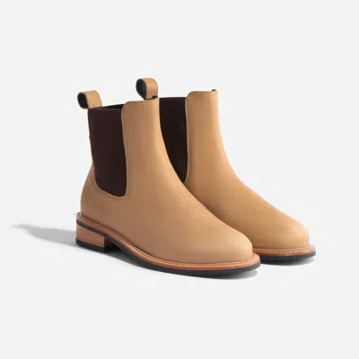 Nisolo Carmen Chelsea Boot 2.0 Almond In Animal Print