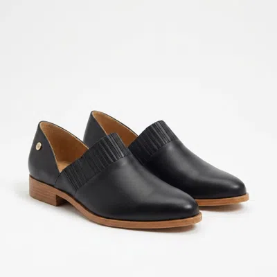 Nisolo Ellie Slip On Oxford Black