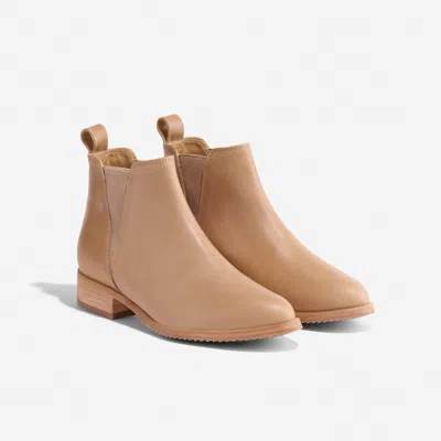 Nisolo Eva Everyday Chelsea Boot Almond In Animal Print