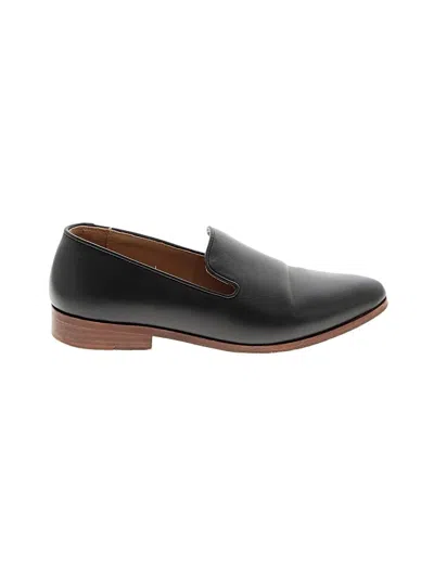 Pre-owned Nisolo Flats In Black
